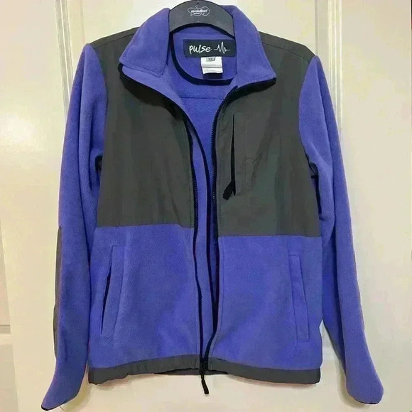 Pulse Softshell Jacket Women's Size S Pu Fleece Lined Full Zip Water Resistant - Picture 2 of 10